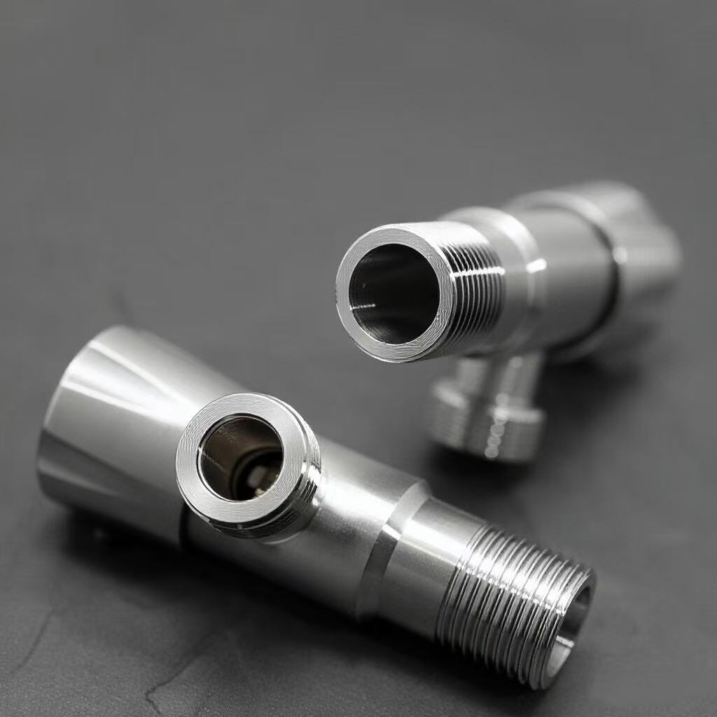 Brushed Stainless Steel Universal Hot and Cold Water Inlet Angle Valve